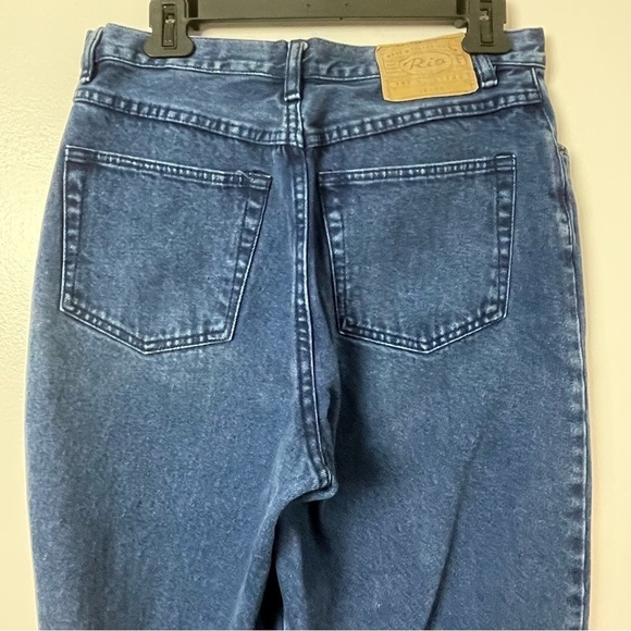 Vintage RIO 80’s/90’s High-Rise Straight Mom Jeans Size 11 - Picture 4 of 13